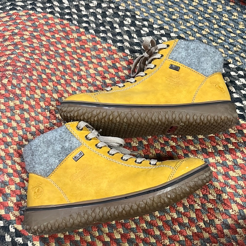 COPY - Yellow Rieker shoes/sneakers
